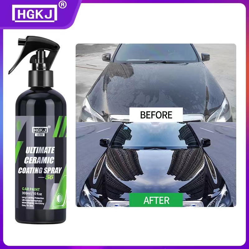 Oleophobic Coating Spray - Hgkj 9h cerâmica revestimento do carro