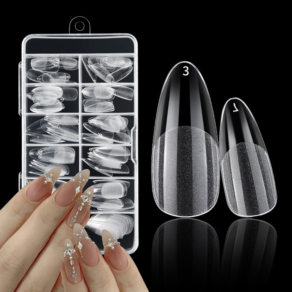Full Cover Adhesive - Extensões de pontas de unhas, prensa