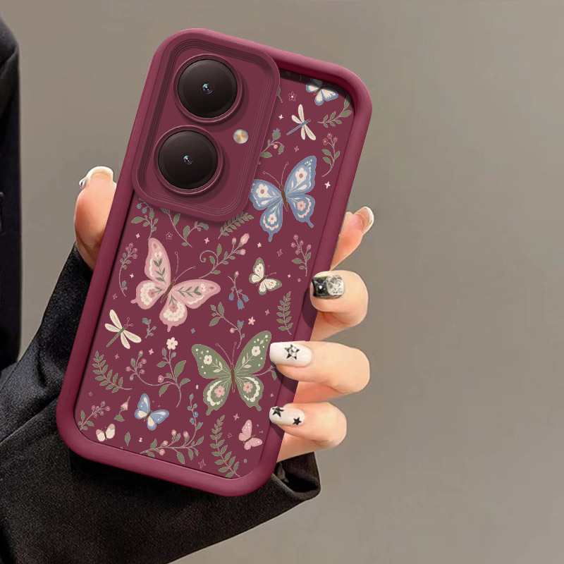Vivo Y28 - Capa de telemóvel com desenho de