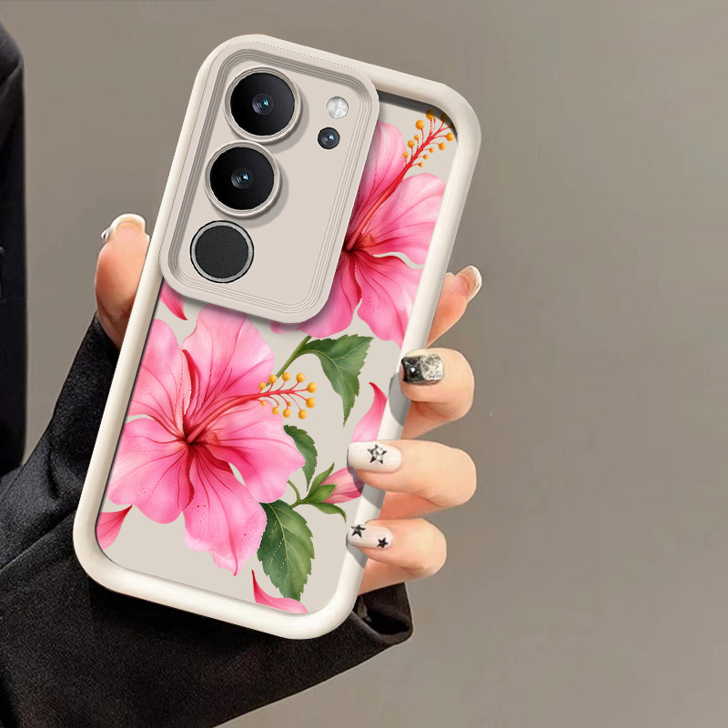 Vivo X200 - Capa de telemóvel com padrão floral