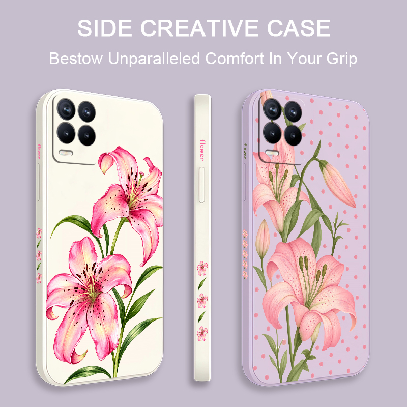 Capa com estampa de flores cor - Realme Note 50 avaliação e preço