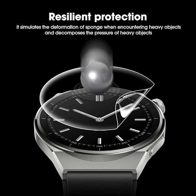 1-5 Peças Película Protetora d - Smartwatch Screen Film avaliação e preço