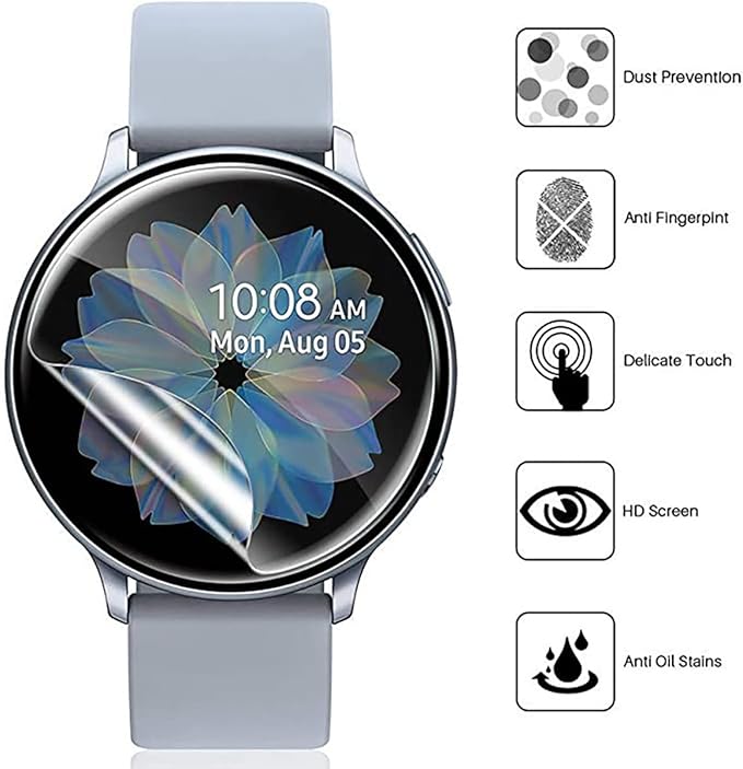 1-5 Peças Película Protetora d - Smartwatch Screen Film avaliação e preço