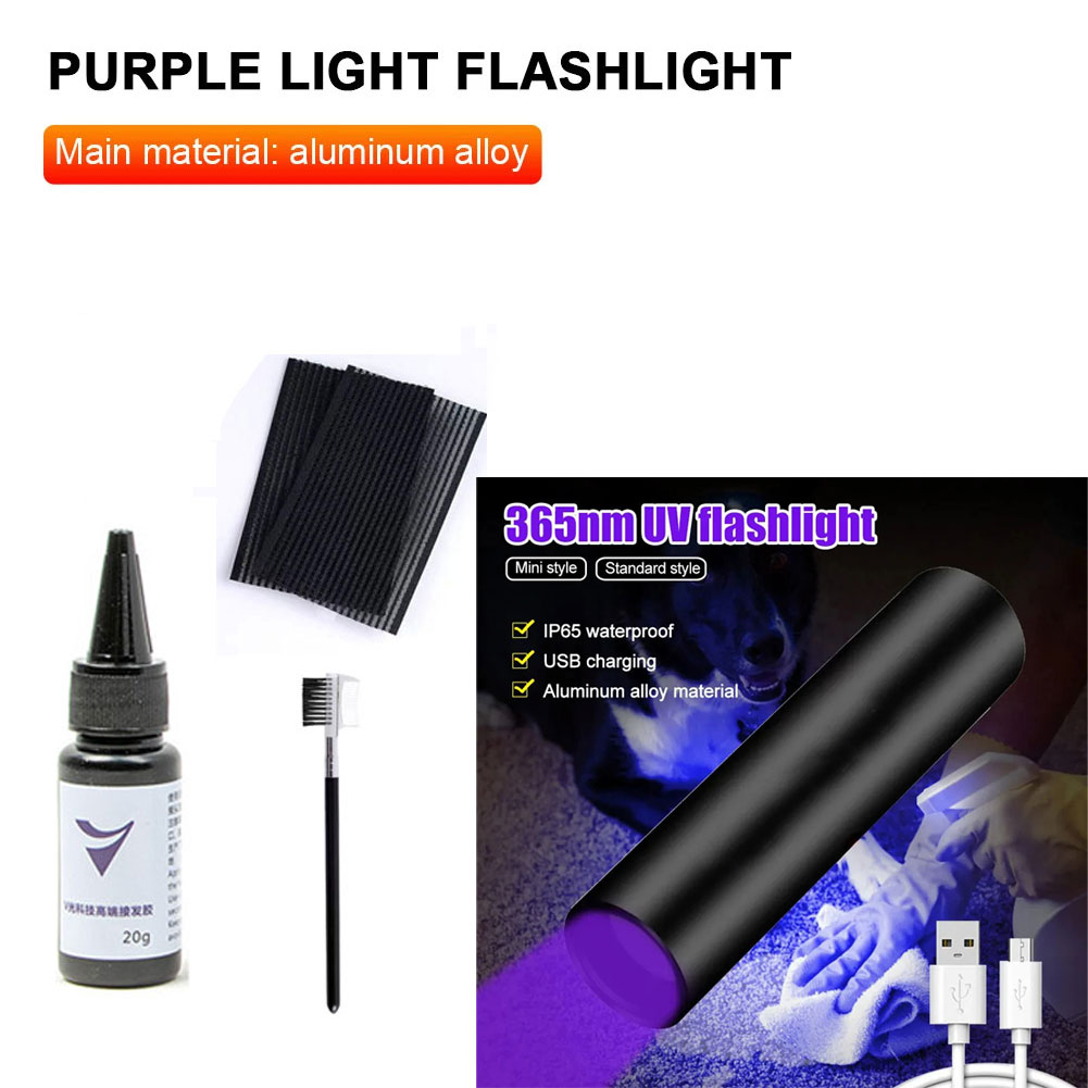 Kit de Cola para Extensões de  - Liquid Uv Glue Kit avaliação e preço