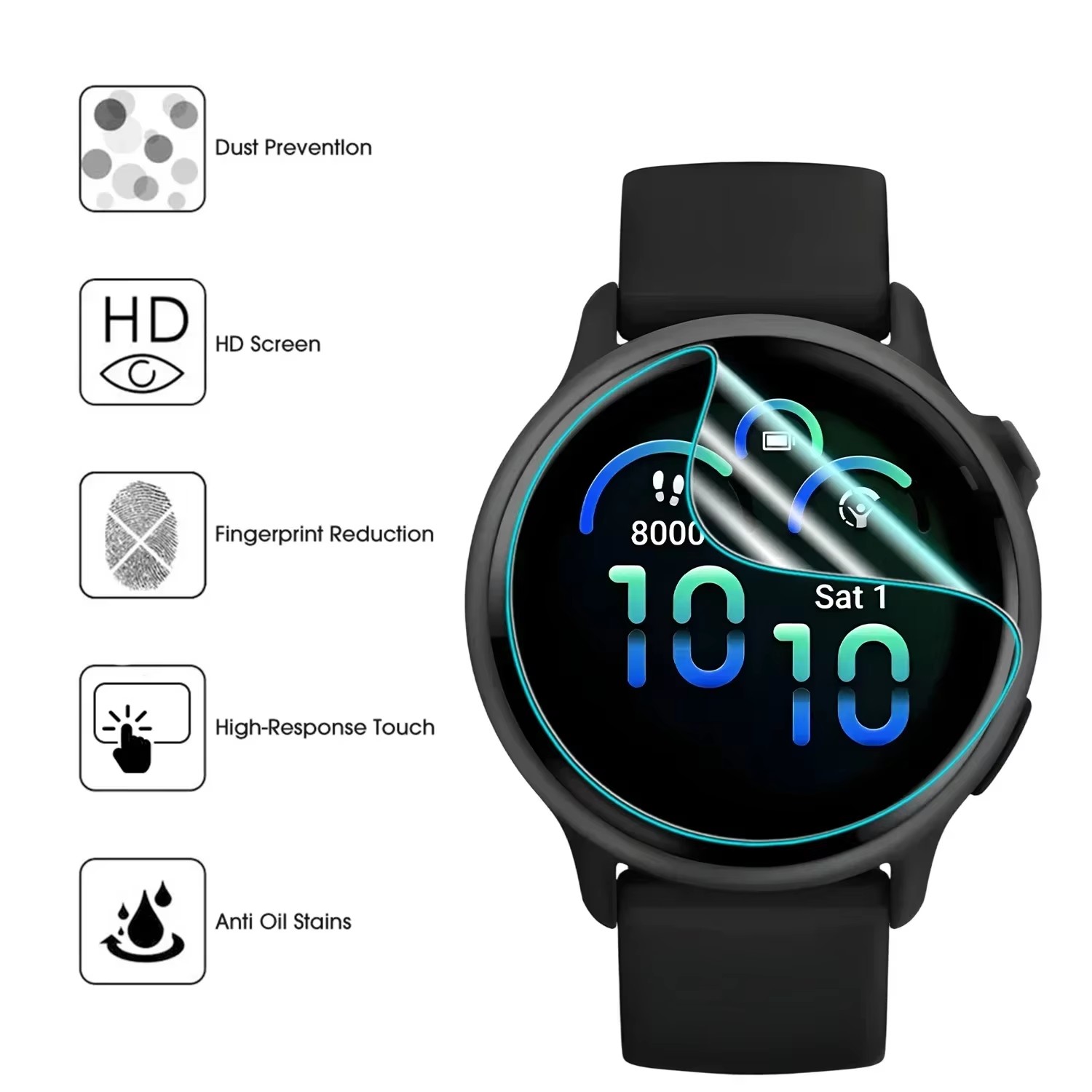 1-5 unidades de película de hi - Hydrogel Screen Protector avaliação e preço
