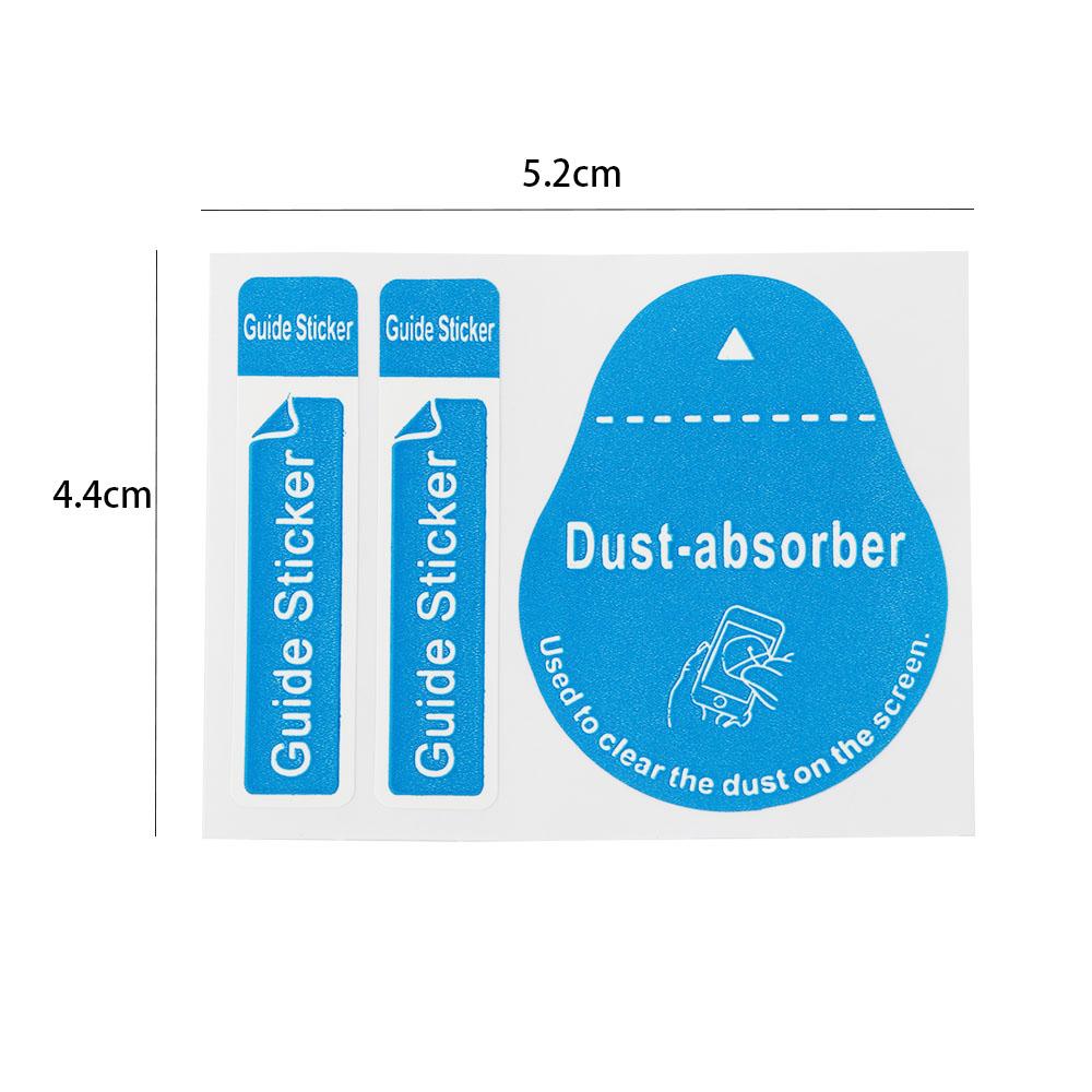 Adesivo Guia de Vidro Temperad - Dust Removal Sticker avaliação e preço