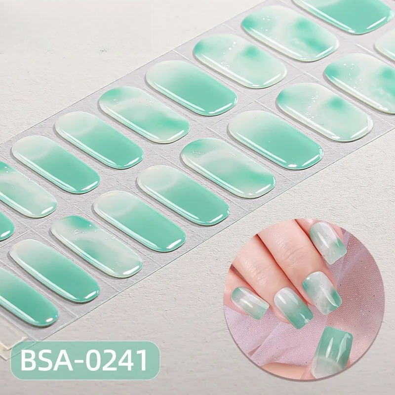 Tiras de Gel Semi-Curado Sem L - Full Cover Adhesive avaliação e preço